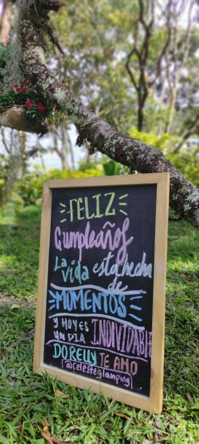 Celeste Glamping Guatape Hotel Exterior foto